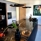 Moderne LED-hanglamp in ringvorm – elegante ronde plafondlamp