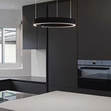 Moderne LED-hanglamp in ringvorm – elegante ronde plafondlamp