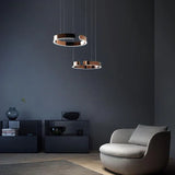 Moderne LED-hanglamp in ringvorm – elegante ronde plafondlamp