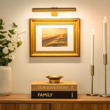 Draadloze LED wandlamp voor het verlichten van schilderijen