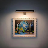 Draadloze LED wandlamp voor het verlichten van schilderijen