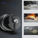 SafeKey | 2-in-1 Noodhulpgereedschap | Glasbreker & Veiligheidsmes