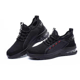 Heren Schoenen | Stalen Neus | Ademend Mesh | Slipvaste Zool | Lichtgewicht | Bescherming en Comfort | Moderne Stijl | Geschikt voor Industrieel Werk | Orthopedische Inlegzool | Duurzame Constructie