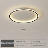 Scandinavische Ronde LED Plafondlamp - Elegant Design