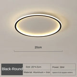 Scandinavische Ronde LED Plafondlamp - Elegant Design
