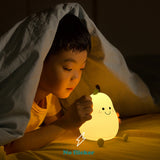 Pear Light - Veilig Siliconen Nachtlampje - Dimbaar Licht
