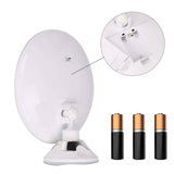 Make-up spiegel met licht en 10x vergroting | Verlichte LED spiegel rond | Kosmetix