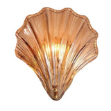 Schelp Wandlamp – Elegante Koper & Glas Wandlamp geïnspireerd op de Kust