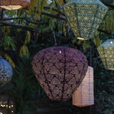 Zonne-Lantaarn Lichten – Elegante Buitenverlichting met Warme Gloed