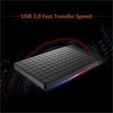 Ultra-dunne draagbare harde schijf 10TB met USB 3.0 – Axton