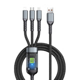 🔥3-in-1 100W Transparant Snelladerkabel