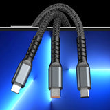 🔥3-in-1 100W Transparant Snelladerkabel