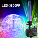 Sandsberg Pomp met LED-kleurlichten