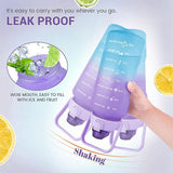 3-IN-1 Motivatie Waterfles