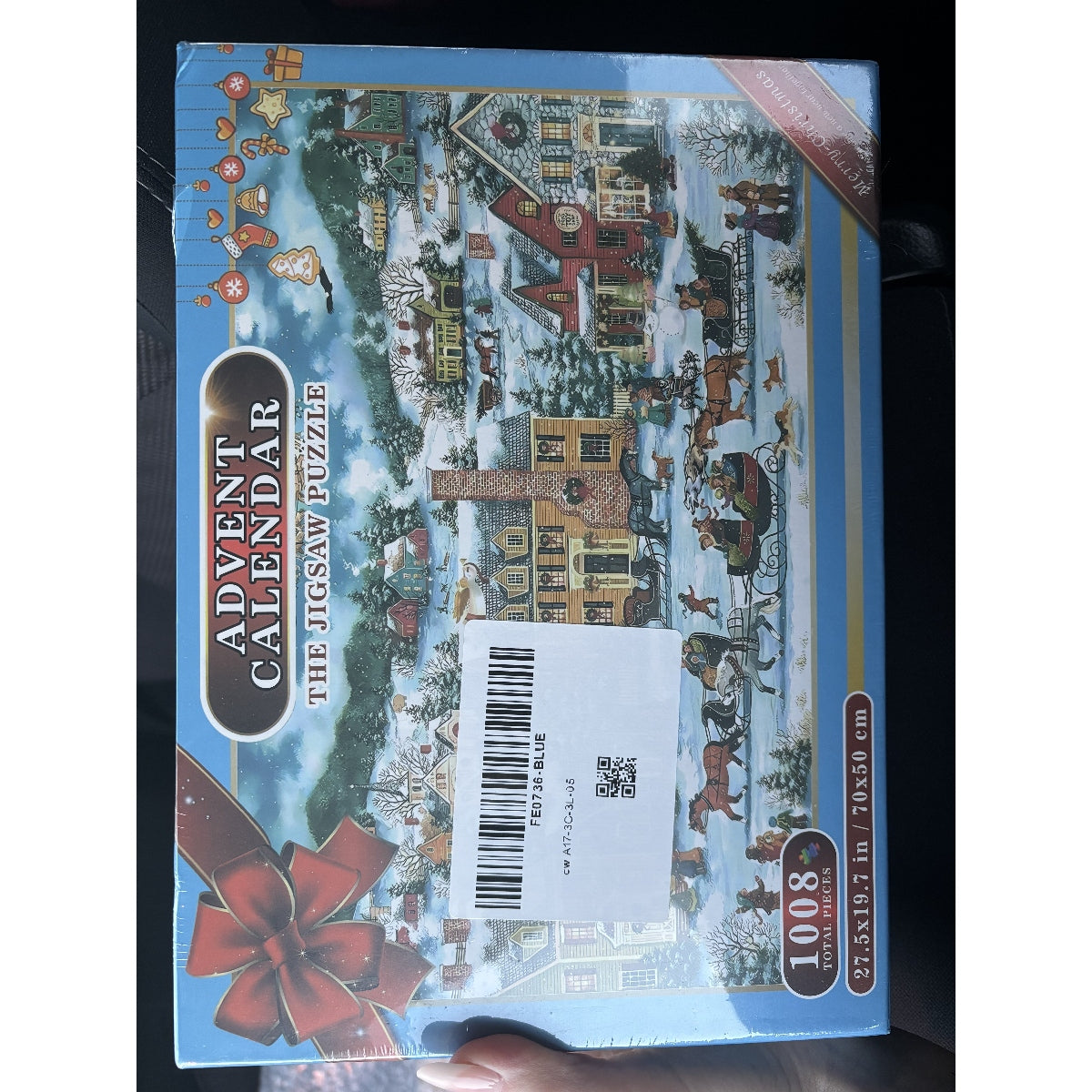 Moderne Julelandsby Adventskalender Puzzel