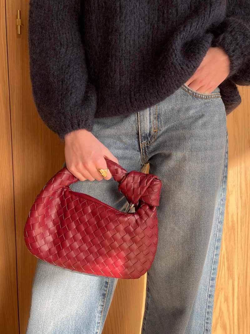Geweven Mini Tas | Stijlvol & Veelzijdig - Ideaal Accessoire