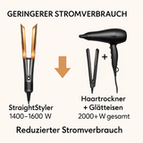 StraightStyler | 2-in-1 föhn en stijltang voor moeiteloos haarstylen