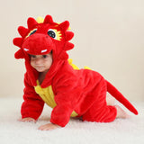Babykleedje | Baby Fleece Overall | Dier Onesie | Wolklin