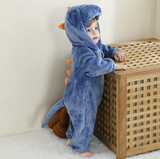 Babykleedje | Baby Fleece Overall | Dier Onesie | Wolklin