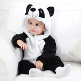 Babykleedje | Baby Fleece Overall | Dier Onesie | Wolklin