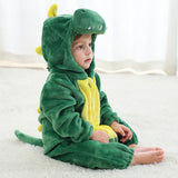 Babykleedje | Baby Fleece Overall | Dier Onesie | Wolklin