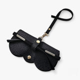Sun Cover™ - Leren etui met kliksluiting voor bril
