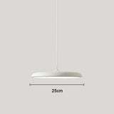 Moderne LED hanglamp – ultradunne kap, design plafondverlichting voor de woonkamer of eetkamer