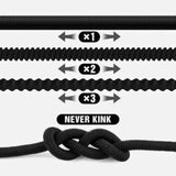 30m Uittrekbare Tuinslang – Anti-Kink, Knoopvrij, Ultra Duurzaam