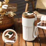 Thermos met een nauwkeurige temperatuurweergave