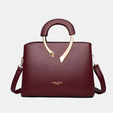 Luxe Leren Tote Handtas Voor Vrouwen Met Veelzijdig Ontwerp En Optimale Organisatie