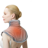 Ergonomische Elektrische Verwarmingsmassager voor Nek en Schouders met Instelbare Vibrerende Massage
