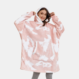 Ultra Zachte Fleece En Wol Hoodie Deken Voor Comfort En Warmte Thuis