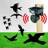 TerraGuard | Weerbestendige Vogelverschrikker met PIR & Zonne-energie