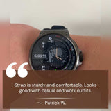 Titan Tough Smartwatch – 10 Dagen Batterij, Belmeldingen & 24/7 Gezondheidsmonitoring