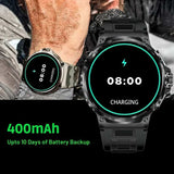 Titan Tough Smartwatch – 10 Dagen Batterij, Belmeldingen & 24/7 Gezondheidsmonitoring