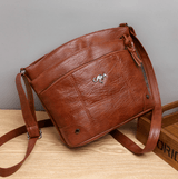 Toli - Vintage leren schoudertas