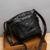 Toli - Vintage leren schoudertas