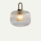 Tosqa Hanglamp – Elegante Gestreepte Glazen Ontwerp voor Sfeerverlichting