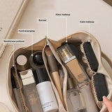 BellaPack Make-up Tas met Grote Opening | Waterdicht & Verstelbare Vakken | 26x11x15 cm | Voor Reizen & Dagelijks Gebruik