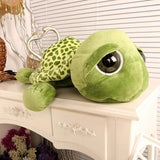 Zachte pluche schildpad knuffel met realistisch ontwerp – Knuffelpanzli