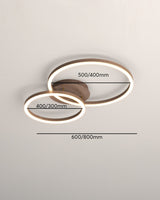 RingLuma | Energiezuinige LED plafondlamp | Elegant ringontwerp | Modern design | IJzer en acryl | AC 90-260V | Diverse afmetingen | Verfijnde sfeer voor elke kamer