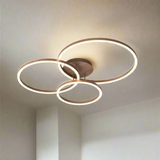 RingLuma | Energiezuinige LED plafondlamp | Elegant ringontwerp | Modern design | IJzer en acryl | AC 90-260V | Diverse afmetingen | Verfijnde sfeer voor elke kamer