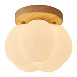 Pompoen Flush Plafondlamp – Speelse & Warme LED Verlichting voor Elke Kamer