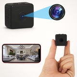 Buitenshuis & binnenshuis bewakingscamera | Mini WLAN-camera met live uitzending naar je telefoon | Draadloos & Compact | MiniWächter