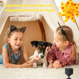 Buitenshuis & binnenshuis bewakingscamera | Mini WLAN-camera met live uitzending naar je telefoon | Draadloos & Compact | MiniWächter
