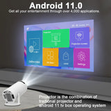 HomeVision Projector - Ultra HD | Compact & Draagbaar