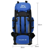 Ultra-Lichte Waterdichte 90L Wandeltas
