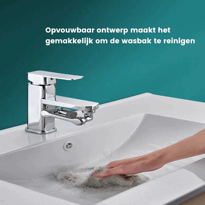 Universele Kraan | De Eerste 360 Graden Draaibare Kraan (1+1 GRATIS)