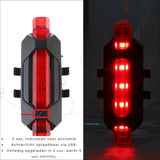 VoltBeam USB Fietslicht Set – Veiligheid en Gemak met Oplaadbare Batterijen