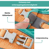 Kattentuigje Oscar - Veilig en Comfortabel | Verstelbare Maten